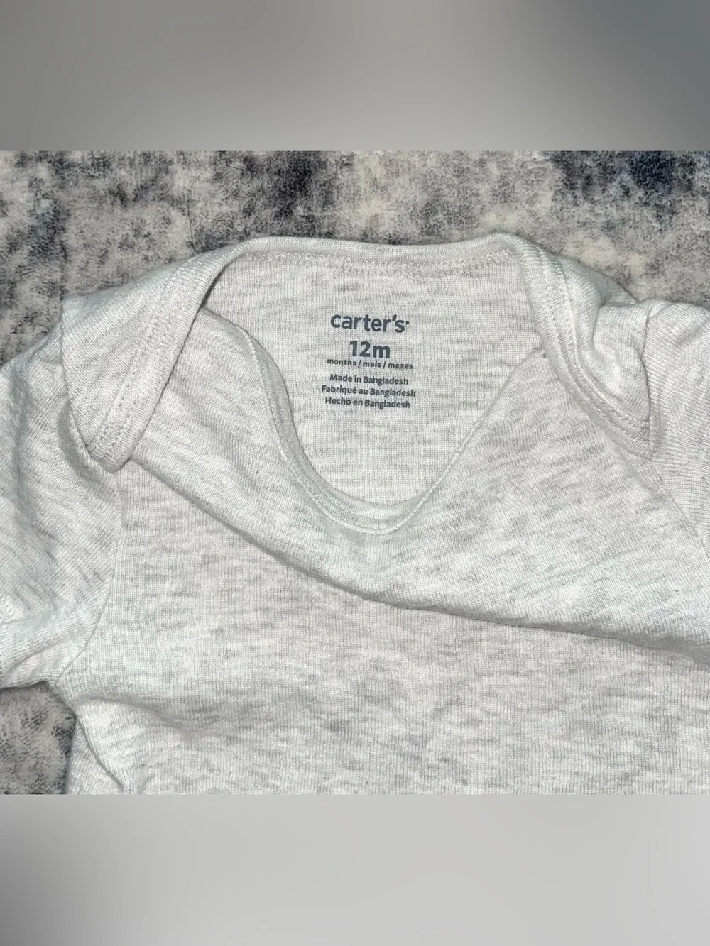 Carters onesie bodysuit size 12 months